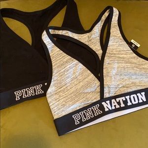 Pink sports bra bundle